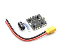 Pretfy Contrôleur de Vol F722 de qualité Industrielle avec Régulateur Puissant 100 A 4 en 1 pour Quadrirotor 11,4-36 V, Taille Compacte, Condensateurs Haute qualité, pour FPV Racing (-2)