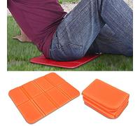 Pretfy Coussin de Coussin de Tapis Pique-Nique Imperméable Pliable pour Les Activités Camping et Plein Air (Orange)