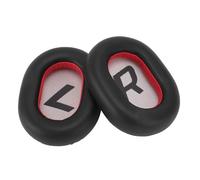 Pretfy Coussinets d'oreille de Remplacement Professionnels avec Haute élasticité et Confort pour Casque Backbeat Pro2 SE Voyager 8200 UC, Paquet de 2 (Noire)
