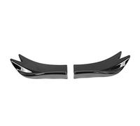 Pretfy Diffuseur de Pare-Chocs Arrière, Matériau PP Noir Vif, Installation Facile avec Vis, Protège la Voiture des Abrasions, Universel
