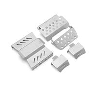 Pretfy Ensemble d'armures de Châssis RC, Plate de Protection du Châssis RC la Corrosion Portable pour la Corrosion pour Voiture 1/10