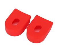 Pretfy Équipement de Protection à Haute Performance du Bras à Vélo Haute Performance Couvre Les Protecteurs de Cyclisme Impact sur Une Protection Robuste (Rouge)