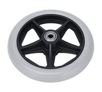 Pretfy Équipement Supérieur Solide de 6 Pouces Roue de Moyeu en Métal