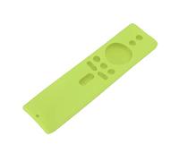 Pretfy Étui en Silicone Protecteur à Télécommande Antidérapante pour Mi Box S/Mi TV Stick - Fermateur et Lavage (Vert Lumineux)
