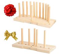 Pretfy Machine à Outils de Fabrication de Pièces Professionnelles en Bois Couronne Bois en (Beige)