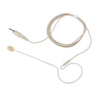 Pretfy Microphone Casque Léger à d'oreille Unique, Omnidirectionnel pour Artistes et DJ, Connecteur 3,5 Mm, 1 unité