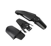 Pretfy Pièce Compacte de Boue Arrière Avant et saleté pour la Lumière de la Machine à Boue Améliore l'esthétique Garde-Boue (Noir)