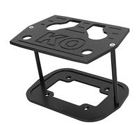 Pretfy Plateau de Batterie pour Les Voitures, Les Camions, Bateaux, VTT, la Batterie Maintiennent Support pour Optima 34/78 - Bleu (A (Noir))