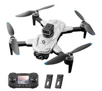 Pretfy Quadrocopter télécommandé avec Positionnement Optique du Flux et Lumières LED Colorées pour Vols de Nuit, Mini Avion pour Enfants et Adultes, Matériau : Plastique, Métal, Composants (-2)