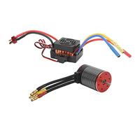 Pretfy RC Brushlessless Esc Imperméable à Poussière Imperméable 5200kV 60a Universal Pure Copper Coil High Fiable Esc Combo Set pour