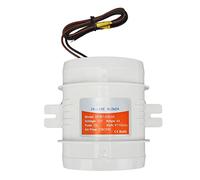Pretfy Souleur de Cale en Ligne de 4 Pouces, Sortie de RV électrique à Sortie élevée 235cfm DC12V, Coque ABS, Noyau de Moteur en Cuivre, Taille de 4 Pouces, adapté aux Bateaux, Yachts,