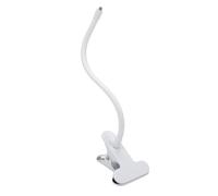 Pretfy Support de Pince pour Caméra de bébé, pour Caméras Filetées 1/4 Pouces, Angle Réglable Une Utilisation en Crèche, en Aluminium Blanc