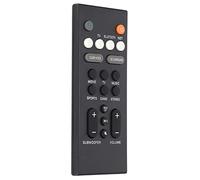 Pretfy Télécommande pour Haut-parleurs Yas-209 Yas-109, Contrôleur de Remplacement Durable avec Une Excellente Réponse, Idéal pour Remplacer la Télécommande Perdue, 1 unité