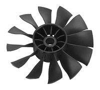 Pretfy Ventilateur de 50 Mm Ventilateur 12-lames Propriller Plastic Duct Fan ACCESSOIRES POUR RC PLANES, NOIR (Palette positive)