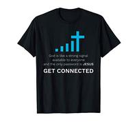 Prêtre catholique | Cadeau amusant | Croix connectée T-Shirt