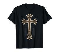 Pretre Episcopalien Foi Ordonnee Croix D'eglise Insigne T-Shirt