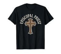 Pretre Episcopalien Foi Ordonnee Ministere D'eglise Identite T-Shirt