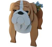 Prettiee Pots de Fleurs en Forme de Chien, Pots de Fleurs de Dessin animé en Forme d'animal, Jolis Pots de Fleurs pour Fleurs de Jardin, Cactus et Plantes aériennes, Cadeau de décoration intérieure (