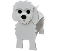 Prettiee Pots de Fleurs en Forme de Chien, Pots de Fleurs de Dessin animé en Forme d'animal, Jolis Pots de Fleurs pour Fleurs de Jardin, Cactus et Plantes aériennes, Cadeau de décoration intérieure (