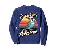 Pretty Bird - Perruche rétro - Ornithologue Sweatshirt