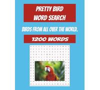 Pretty Bird Word Search: Paperback - Large Print