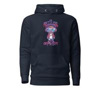 Pretty Cool But Cry A Lot Sweat à capuche de style urbain pour adulte, Bleu marine vif, M