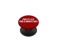Pretty Fly for a White Guy Outfit Men Dad Pretty Fly Old Guy PopSockets PopGrip Adhésif