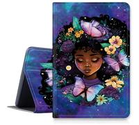 Pretty Girl Galaxy Étui pour iPad Pro 13" M4 2024, résistant aux chocs, pliable en cuir synthétique, support réglable avec mise en veille/réveil automatique pour iPad Pro M4 2024 13"