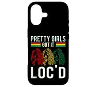 Pretty Girls Got It Loc'd Hair Afro Lover Melanine Dreadlocks Coque pour iPhone 17