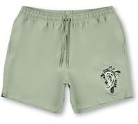 Pretty Green Aquarelle Swim Shorts Vert Petit Male