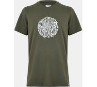 Pretty Green Green Gillespie Tee Men Myst Kaki 2X Grand. Male