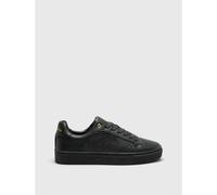 Pretty Green Men's Cali Paisley Low-Top Trainers Noir 10 (45) Male