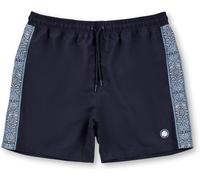 Pretty Green Pretty Green Eclipse Paisley Swim Shorts Marine Très grand Male