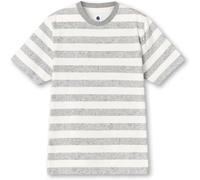 Pretty Green Men's Eclipse Stripe Regular Fit T-Shirt Gris Petit Male