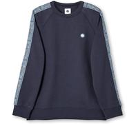 Pretty Green Men's Eclipse Tape Crew Sweatshirt Marine Petit Male