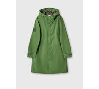 Pretty Green Men's Feltham Military-Inspired Hooded Parka Kaki Medium Male