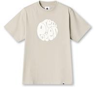 Pretty Green Men's Gillespie Logo Regular Fit T-Shirt Gris fumé Petit Male