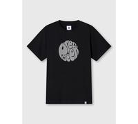 Pretty Green Men's Gillespie Logo Regular Fit T-Shirt Noir Petit Male
