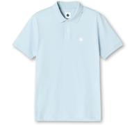Pretty Green Men's Jerry Short-Sleeve Polo Shirt Bleu ciel Petit Male