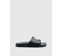 Pretty Green Paisley Sliders Mens Noir/Blanc 6 (39) Male