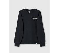 Pretty Green Men's Pg Spike Island Crew Sweatshirt Noir Medium Male
