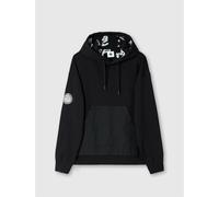 Pretty Green Men's Pg Stamford Hoodie Noir Medium Male
