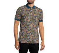 Pretty Green Polo à manches courtes House Pais pour homme, multicolore, M