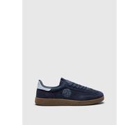 Pretty Green Suede Trainers Marine/Gomme 10 (45) Male