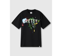 Pretty Green Regular Fit T-Shirt Noir Moyen Male