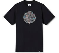 Pretty Green Wonderwall Logo T-Shirt Noir Petit Male