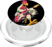 Pretty Guitar Chicken pour Guitare électrique et Musique Rock PopSockets PopGrip pour MagSafe