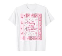 Pretty Little Dreamer Flamingo Big Ideas Bright Future T-Shirt