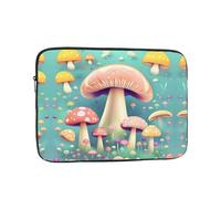 Pretty Little Mushrooms Housse pour ordinateur portable de 10", adaptée pour le bureau, les voyages, les déplacements et les voyages d'affaires.