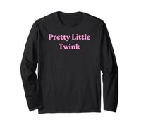 Pretty Little Twink - Cadeau Sexy Rose pour Homme Gay Manche Longue